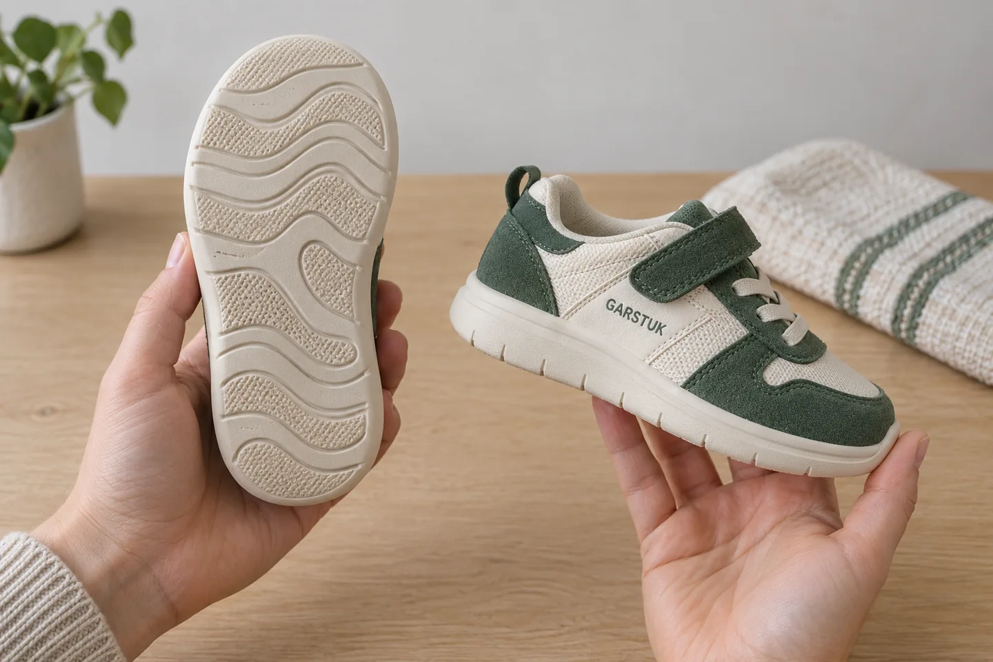 Children’s shoe soles: flexibility, grip and weight — what to check
