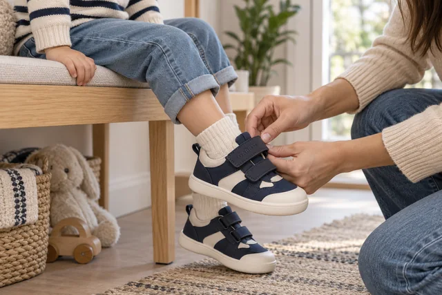 Choosing children’s shoes for wide feet and high insteps