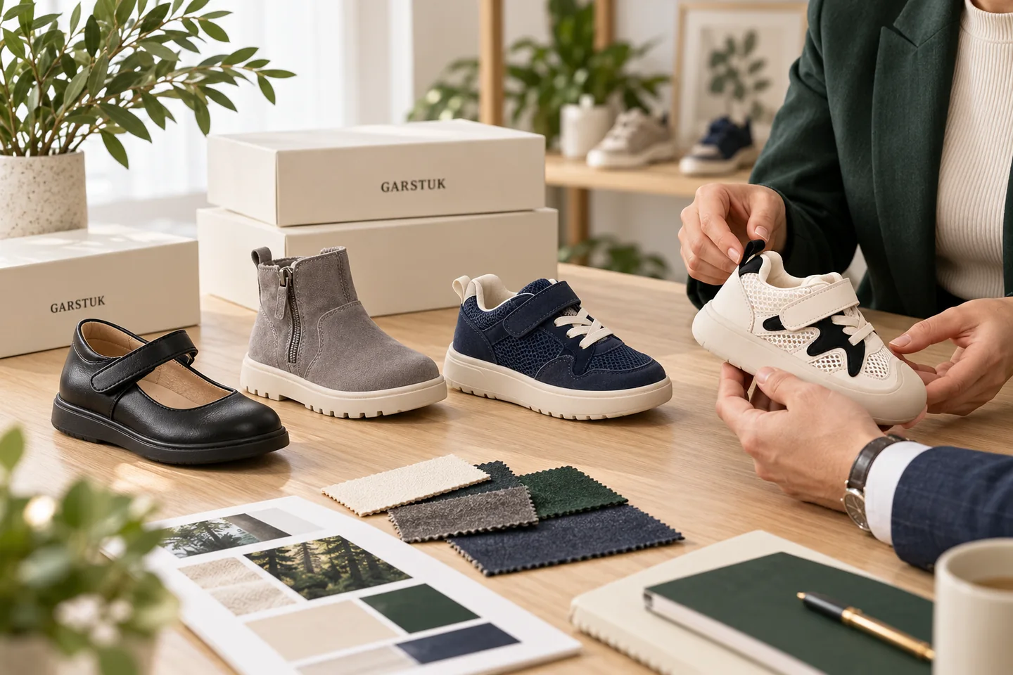 GARSTUK footwear samples