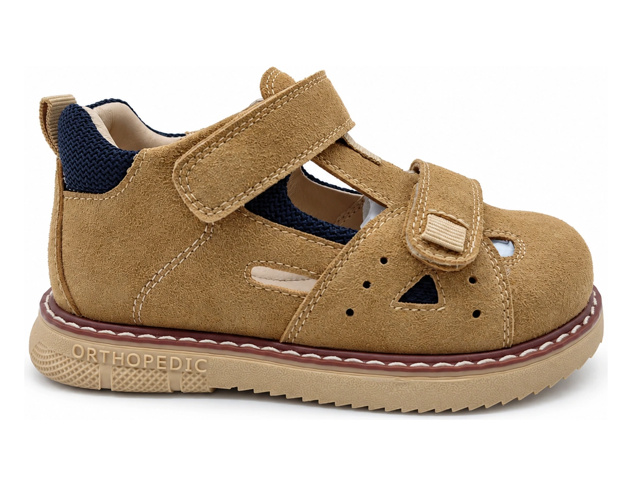 High-back leather sandals — WS27-02-02
