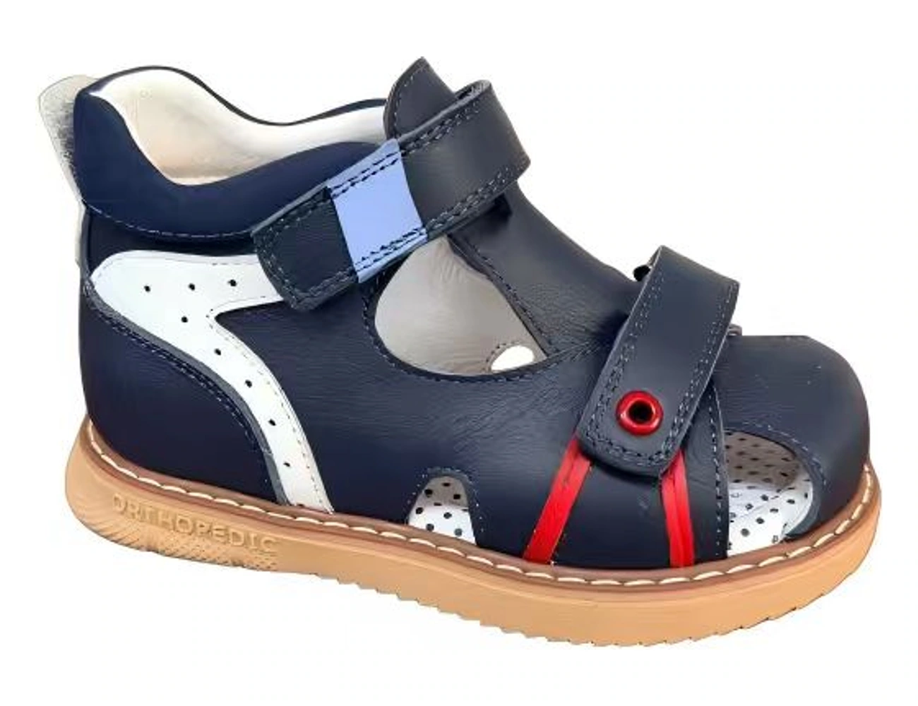 High-back leather sandals — WS27-02-10