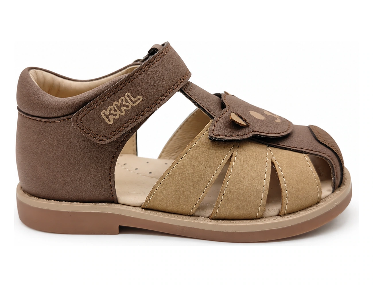 High-back leather sandals — WS27-02-11