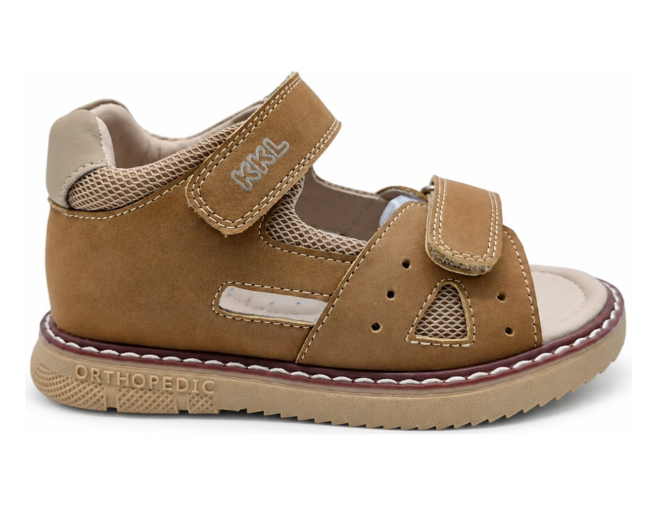 High-back leather sandals — WS27-02-12
