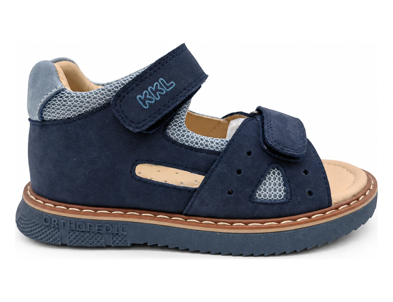 High-back leather sandals — WS27-02-13