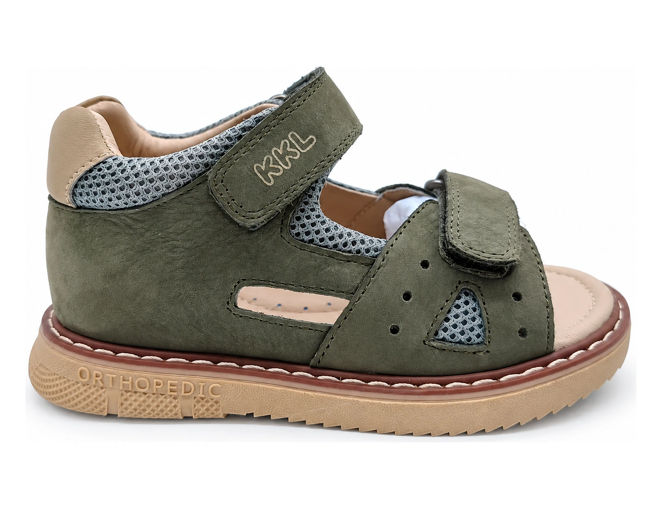 High-back leather sandals — WS27-02-17