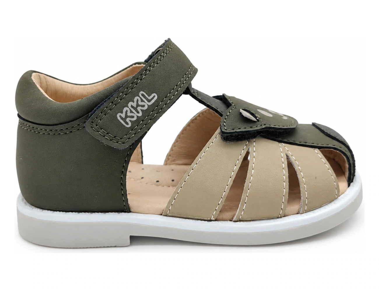 High-back leather sandals — WS27-02-18
