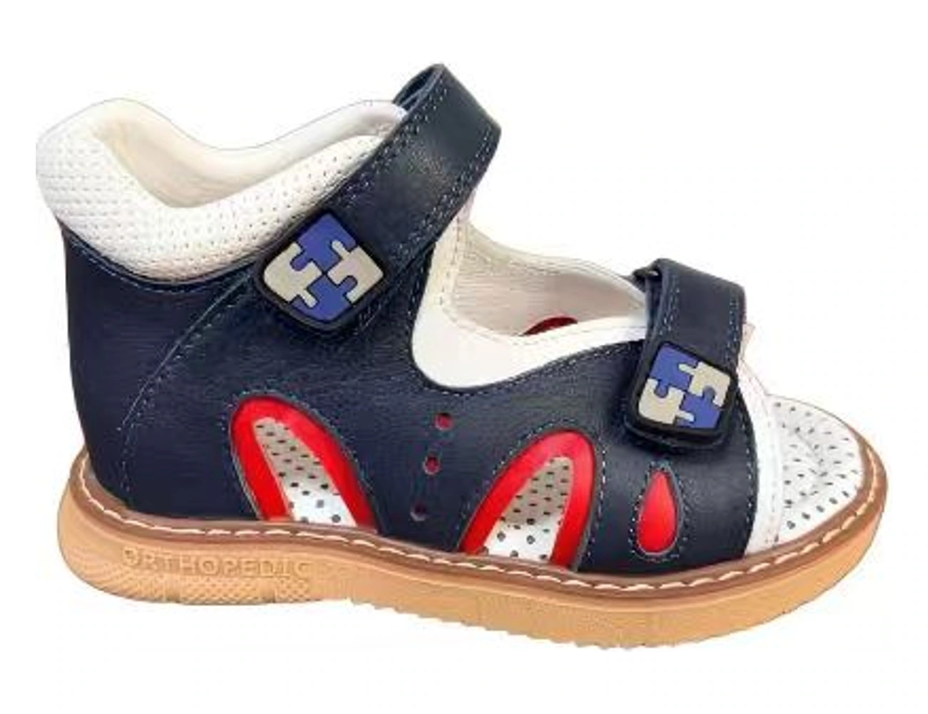 High-back leather sandals — WS27-02-19
