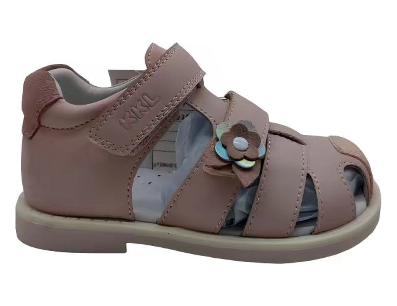High-back leather sandals — WS27-02-20