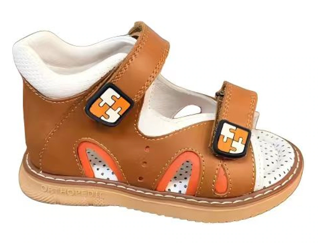High-back leather sandals — WS27-02-24