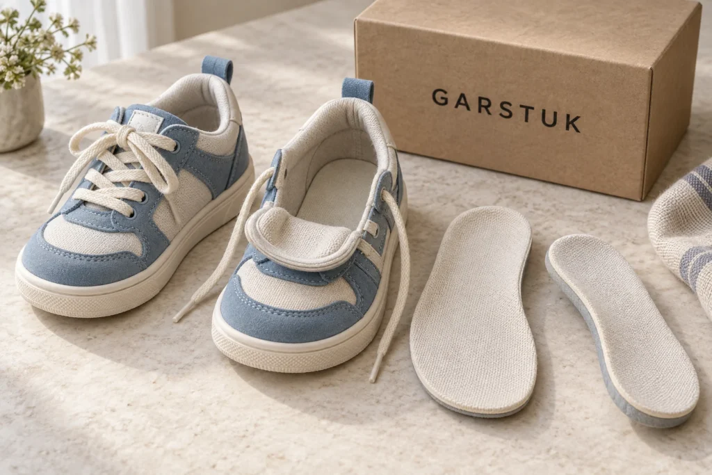 Children’s shoe insoles: replacement, space and fit checks